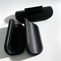 Coussin d'accoudoir en mousse PU intégrale noire pour siège de bateau, yacht ou chaise de bureau – Support ergonomique en mousse pour siège marin
