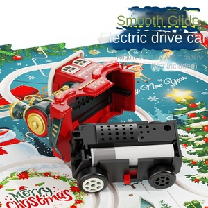 Nuovo Mini Puzzle Natalizio Cross-Border, Veicolo Giocattolo a Frizione in Plastica per Costruzione Scenica Fai-da-Te per Bambini TAGO TOYS 1:20 - Product Image 4