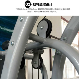 Huixiang ZH-05 Equipo de Gimnasio Multifuncional para el Hogar, con Capacidad de Carga de 100 kg, Equipo de Fitness Integrado de Acero para Entrenamiento de Fuerza en Interiores - Product Image 3