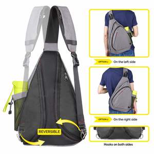 Bolso Bandolera Duradero e Impermeable de Poliéster con Cierre de Cremallera para Hombre y Mujer OEM - Product Image 4