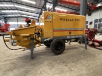 Minle SPB8 Meilleur Prix Pulvérisateur de Béton Humide pour Remorque, Taux de Rebond ≤10%, Trémie 400L, 13m³ d'air pour la Construction de Petits Tunnels