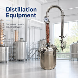 Distillatore di Oli Essenziali ad Alta Stabilità 50L-500L, Attrezzatura per Distillazione per Piccola Estrazione Domestica di Oli Essenziali - Product Image 2