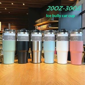 Regalos Promocionales, Vaso Térmico de Acero Inoxidable Plateado de 20Oz/30Oz, Aislado al Vacío, para Viaje, con Logotipo Personalizado Impreso, para Bebidas Frías - Product Image 4