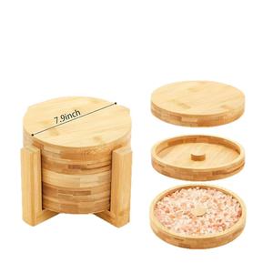 Ensemble de cuillères à sel en bois de 7,9 pouces, accessoires de bar réutilisables pour le stockage des assaisonnements de cocktails - Product Image 1