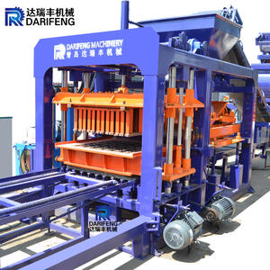 Machine de fabrication de briques pavées Qt8-15 automatique Machines pour la fabrication de blocs de béton Machine pour la fabrication de blocs de béton au Mexique Ciment - Product Image 1