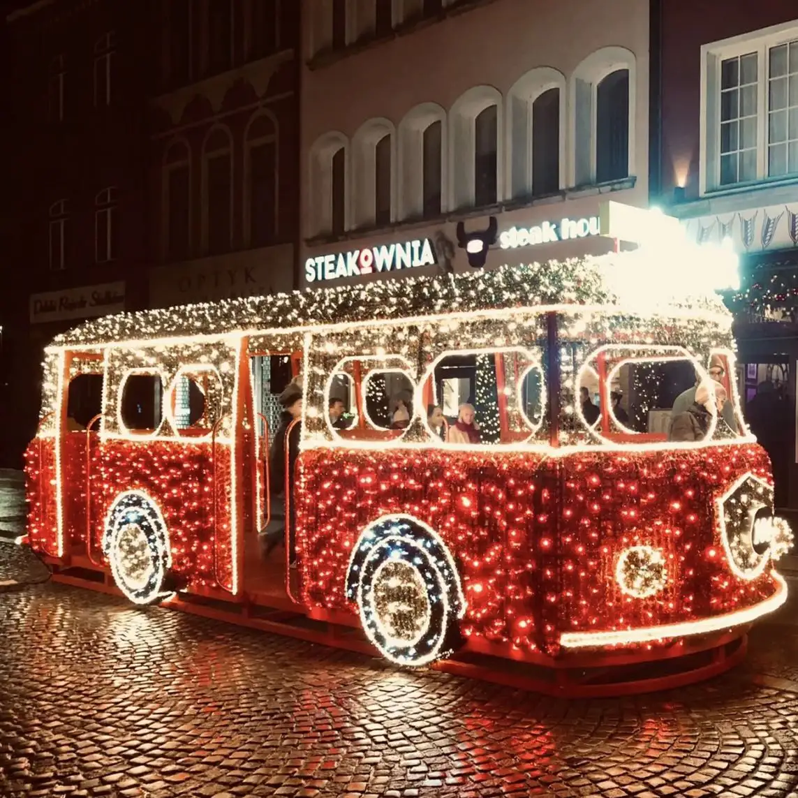 カスタマイズ装飾大型ライトLEDホリデーストリング屋外クリスマス3D LEDバスカートレインモチーフライト