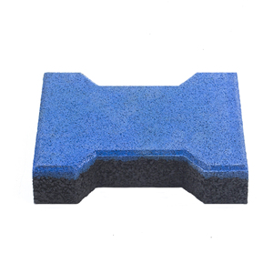 Baldosa de <span class=keywords><strong>caucho</strong></span> con forma de hueso para caminos de parques infantiles, adoquín de <span class=keywords><strong>caucho</strong></span>, <span class=keywords><strong>pavimento</strong></span> de ladrillo de <span class=keywords><strong>caucho</strong></span> - Product Image 5