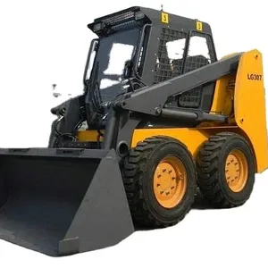 Chinese factory direct supply Backhoe Loader Mini Skid Steer Loader LG307