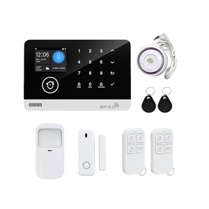 Sistema de <span class=keywords><strong>Alarma</strong></span> WiFi Tuya de 2.4 Pulgadas, Kit de Material ABS, Sensor Inalámbrico GSM, Tarjeta RFID, Control Remoto, Sistema de Seguridad Inteligente para el Hogar - Product Image 5