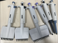 Pipettes de laboratoire Offre Spéciale à canal unique et à huit canaux ajustent le volume Top