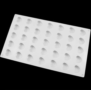 35 Cavity Heart Shape <b>Silicone</b> Mold For Chocolate Gummy Candy Soap Ice Cube Homemade <b>Baking</b> Making Kitchen Accessory - Product Image 6