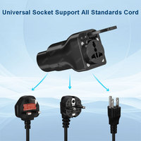 Chargeur bidirectionnel Intehome 220V GBT pour voitures électriques, prise d'extension, multiprise véhicule-à-charge, adaptateur bidirectionnel