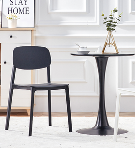 Friendly Environment Simple Design Cheap Price Garden <strong>Table</strong> Round White MDF Kitchen Room Furniture <strong>Tulip</strong> Dining <strong>Table</strong> - Product Image 6