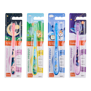 แปรงสีฟันเด็ก ขนแปรงนุ่ม 7-12 ปี การดูแลช่องปากสามขั้นตอนสำหรับเด็ก - Product Image 5