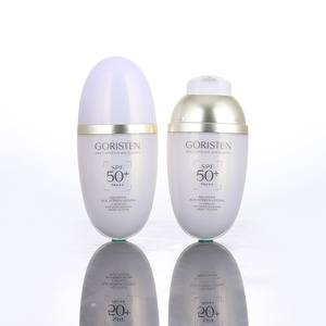 Chất Lượng Cao Tùy Chỉnh 30Ml Phẳng Hình Bầu Dục Nhãn Hiệu Riêng <span class=keywords><strong>Make</strong></span> <span class=keywords><strong>up</strong></span> Nền Tảng Chất Lỏng Bơm Kem Chống Nắng Chai Bao Bì Sản Xuất - Product Image 1