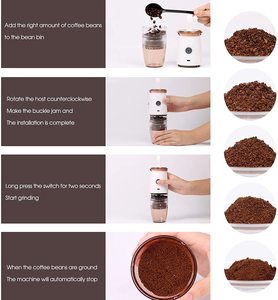 Molinillo de Café Eléctrico con Núcleo de Molienda de Cerámica Sin Olor - Product Image 6