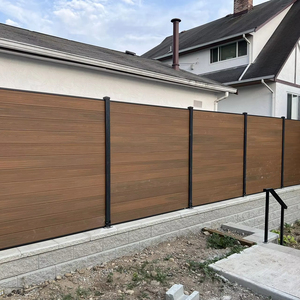 Groothandel Eco-vriendelijk anti-rot <span class=keywords><strong>WPC</strong></span> hout-kunststof composiet hekwerk voor tuin gebruik, knaagdierbestendig - Product Image 1