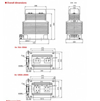 Transformateur de courant 35 kV LZZBJ9-35/250(III) 2500/5A classe 0.2S 5P20 pour appareillage intérieur – Achat industriel B2B