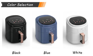 หม้อทอดไร้น้ำมันไฟฟ้า ราคาโรงงาน 1400 วัตต์ 6.5 ลิตร สำหรับทำอาหารเพื่อสุขภาพ ไขมันต่ำ กำลังไฟต่ำ ไม่ติดกระทะ พร้อมหน้าจอดิจิตอล - Product Image 6