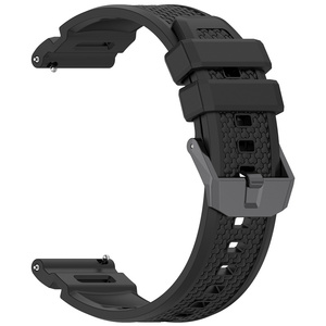 Correa de Reloj Deportiva de Silicona Resistente de 24 mm para <span class=keywords><strong>Ticwatch</strong></span> Atlas <span class=keywords><strong>Pro</strong></span> <span class=keywords><strong>5</strong></span> Enduro, Correa de Repuesto Ajustable para Reloj Inteligente - Product Image 3