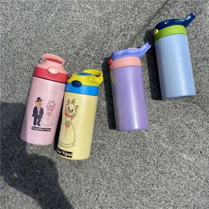 Gobelet à paillettes vierge de 12 oz pour sublimation, changeant de couleur aux UV et luminescent dans le noir, en acier inoxydable, bouteille d'eau - Product Image 3