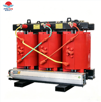 Transformateur sec à refroidissement par air SCB10 à enroulement en cuivre 24kV 30kVA, Fournisseur mondial gratuit pour projets
