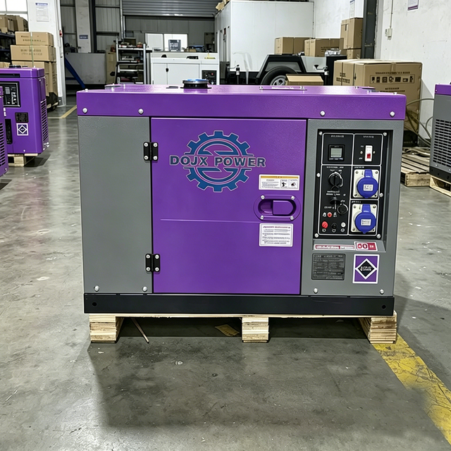 5kw 8kw Super Silent Portable diesel Generators Mini Compact Electric Start Generator Set With AVR Automatic Voltage Regulator