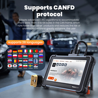 Herramientas de Diagnóstico para Autos Thinkcar Thinkscan 672 Escáner Automotriz OBD2 para Sistema Completo con 28 Funciones de Reseteo Gratis de por Vida y Soporte CANFD