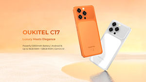 Teléfono Inteligente de 4+128 GB, 60 Hz, Cámara Principal de 13 MP, Cámara Frontal de 5 MP, 5000 mAh, Unisoc T310, Android 16, OUKITEL C17 - Product Image 5