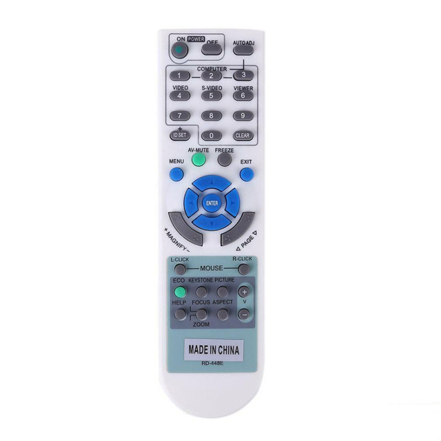 Projector Remote for NEC RD-448E RD-443E RD-452E RD-450D RD-458E Series Media Player Control