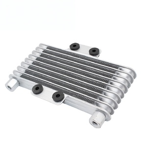 Factory Wholesale 8-Row <b>Cooling</b> Radiator Replacement Assembly Universal Motorcycle Engine Oil Cooler - Product Image 1