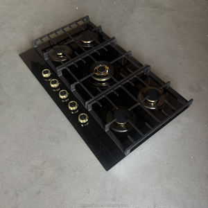 Encimera de Gas LPG con Encendido Electrónico, 5 Quemadores, Vitrocerámica Empotrada, Electrodoméstico de Cocina para Uso Doméstico y Hotelero - Product Image 4