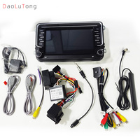 7 ''Android 4G + 64G stéréo voiture Audio 2 Din VW Skoda Octavia Golf Passat B6 Polo autoradio écran tactile Carplay tableau de bord