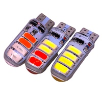 Hochwertige Großhandels-6SMD 5050 T10 LED 5W 12V LED W5W 194 168 Silikagel T10 LED Hellste T10 LED