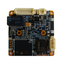 Module de caméra IP HD 1080P à faible luminosité, module de caméra CCTV, H.265/H.264, carte simple 38x38mm