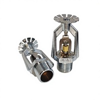 Sprinkler Api Gantung Paduan Logam Cair Berkualitas Tinggi Hong'an ZSTX80-72 ℃   Y K80 untuk Perlindungan Kebakaran Gudang Pendingin