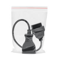 Câble de conversion de diagnostic OBD2 12 broches vers 16 broches pour voitures GM, utilisé pour la lecture des codes et l'analyse du moteur