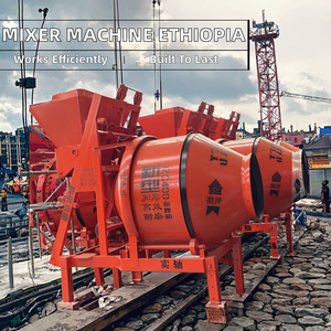 Mezcladora de Cemento y Mortero Autocargable JZC400 con Motor Diésel, Equipo de Construcción con Componentes de Motor, Mezcladoras de Concreto - Product Image 2
