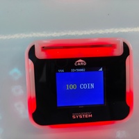 Stasiun Pembaca Kartu Taman Hiburan Terminal Isi Ulang Kartu WiFi untuk Platform Manajemen Sistem Kartu Token Arcade
