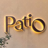Enseigne commerciale personnalisée rétroéclairée, lettres murales en métal, enseigne avec le nom de l'entreprise, enseigne décorative pour studio de bien-être, spa, salon