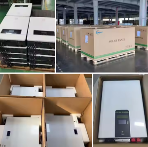 ハイブリッドグリッドソーラーパワーシステム完全な1kw 3kw 5kw 10kw 15kw 20kw 30kwソーラーパネルキット住宅用鉛電池付き - Product Image 4