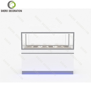 Tienda al por menor Muebles Exhibición Vitrina de vidrio de madera Mostrador de vidrio - Product Image 5