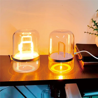Lampe de table intelligente interactive pour les amoureux, Tuya Wifi, ambiance romantique, double personnage, détection de distance, chambre à coucher, veilleuse