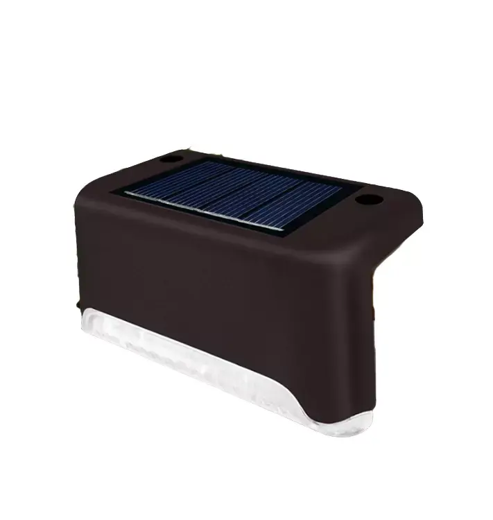 LED Solar Lamp Stair Outdoor Waterproof Wall Light Garden Landscape Step Stair Deck Lights