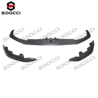 Kit carrosserie TAKD en fibre de carbone sèche, spoiler inférieur de pare-chocs, séparateur avant sport en 3 parties pour BMW G14 G15 840i M850i 2019-2023