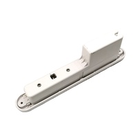 Furnitur PSE Desktop tersembunyi Strip daya Jepang dengan sertifikasi PSE 2 Outlet AC meja ekstensi mebel Soket Daya