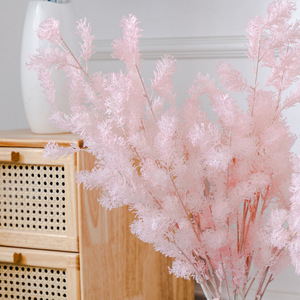 Fleurs artificielles givrées Kirimatsu, herbe brumeuse, haute simulation, décoration de mariage, intérieur/extérieur, décoration de la maison - Product Image 3