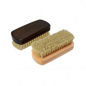 Wholesale Natural Wooden Handle Bristle <b>Scrub</b> <b>Brush</b> for Shoes Care - Product Image 1