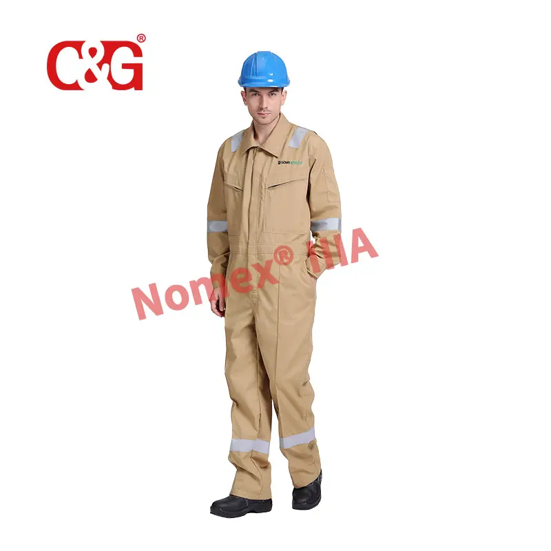 Industriële Veiligheid Nomex Vlam Coveral Anti Brandbare Pakken Werkkleding