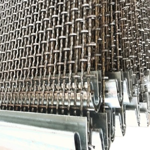 65Mn Máy Nghiền Đá Rung Màn Hình Lưới Dệt Thép Không Gỉ Crimped Dây Lưới Cát Sàng Crimped Dệt Lưới - Product Image 1